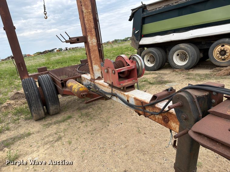 image for item FK0238 Shop Built winch trailer
