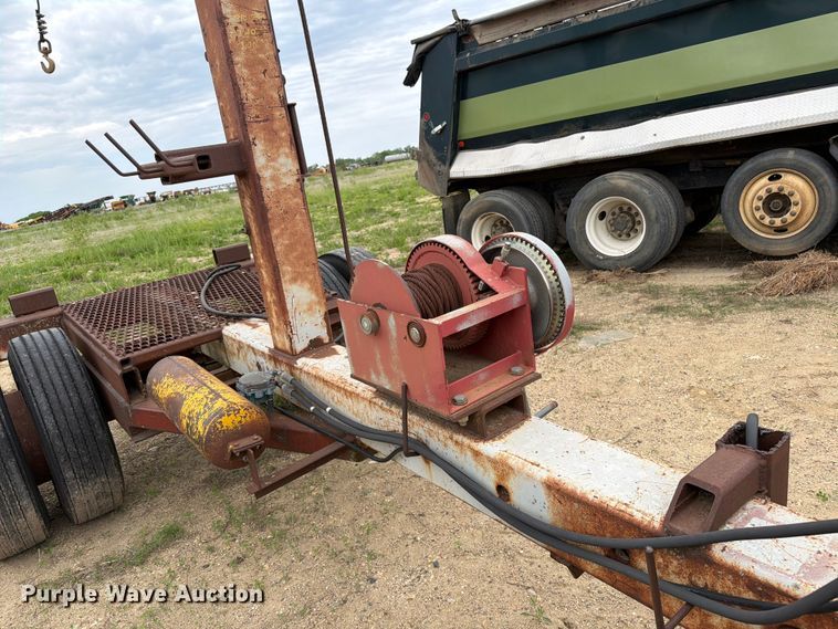 image for item FK0238 Shop Built winch trailer