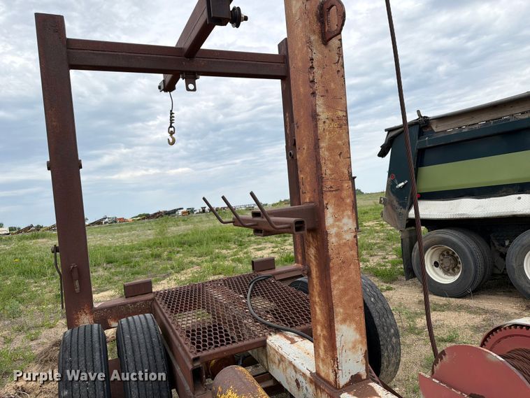 image for item FK0238 Shop Built winch trailer