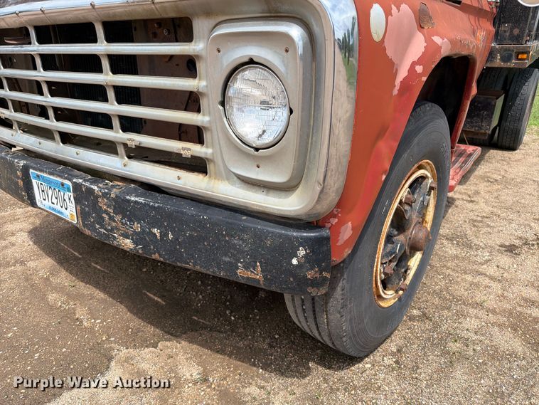 image for item FK0241 1976 Ford Custom Cab flatbed truck