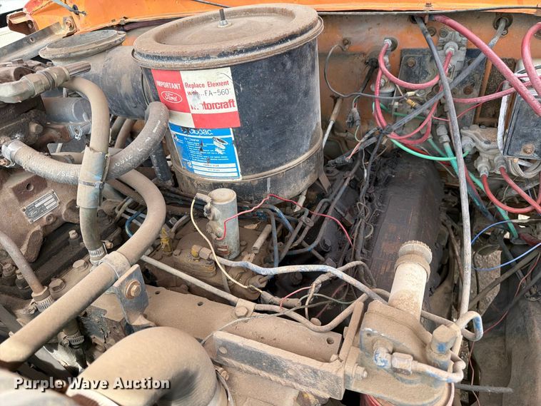 image for item FK0241 1976 Ford Custom Cab flatbed truck