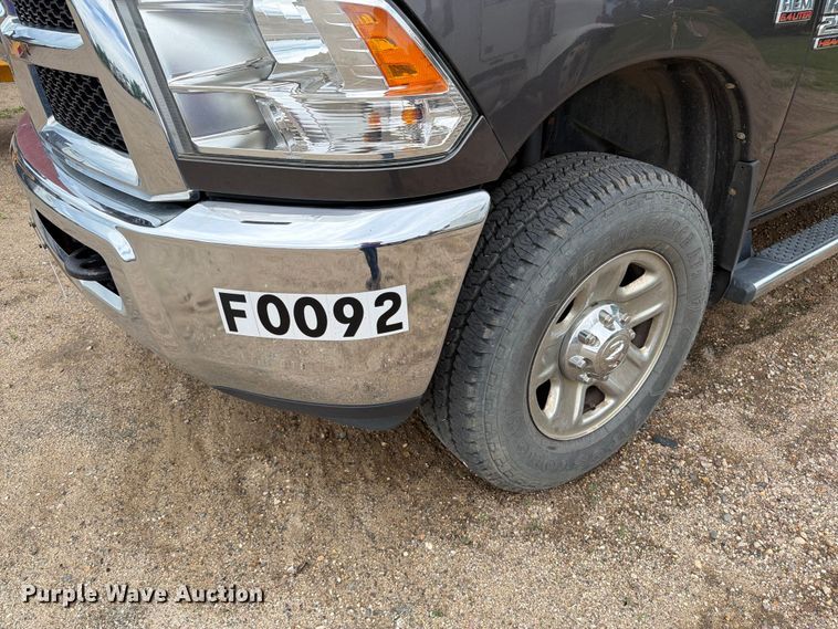 image for item FK0243 2018 RAM 2500 Crew Cab pickup truck
