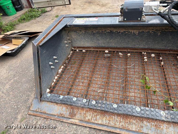 image for item FK0245 Wolverine SB-12-72W skid steer screening bucket