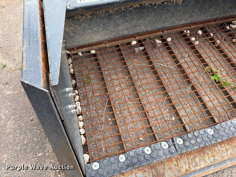 image for item FK0245 Wolverine SB-12-72W skid steer screening bucket