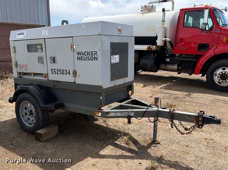 image for item FK0249 Wacker Neuson G25 20kw generator