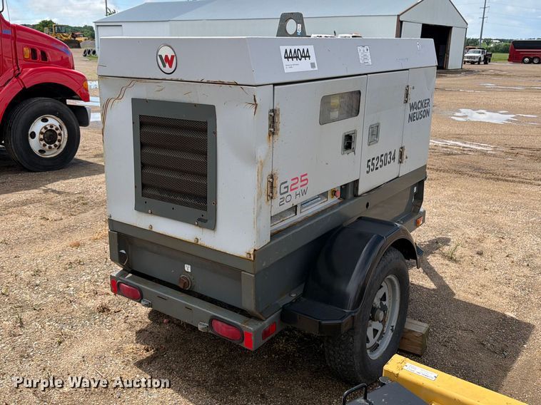 image for item FK0249 Wacker Neuson G25 20kw generator