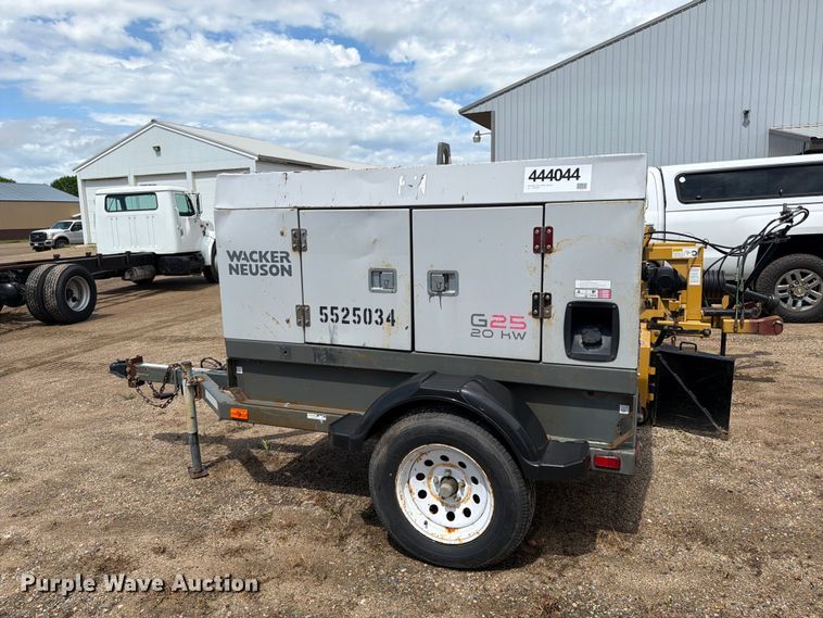 image for item FK0249 Wacker Neuson G25 20kw generator