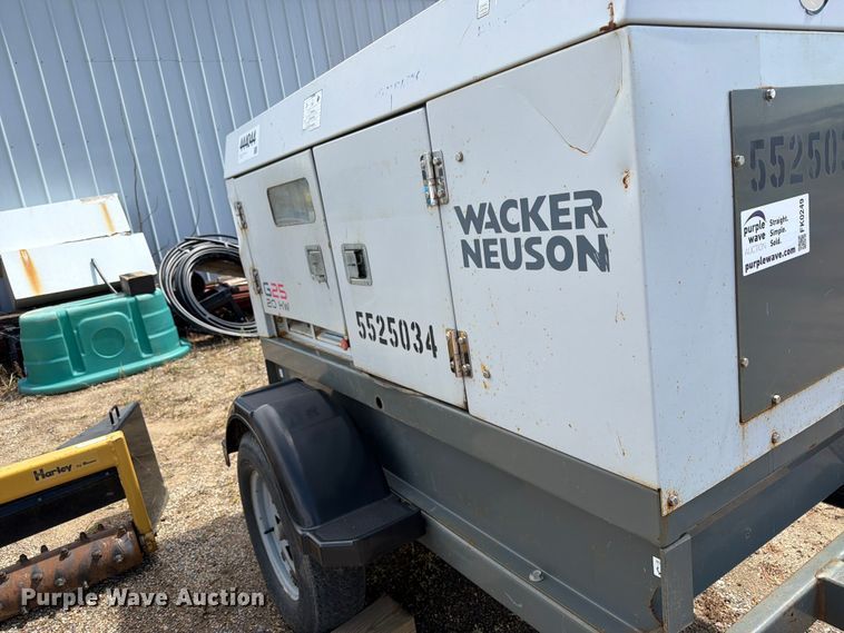 image for item FK0249 Wacker Neuson G25 20kw generator