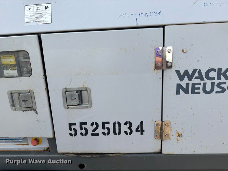 image for item FK0249 Wacker Neuson G25 20kw generator