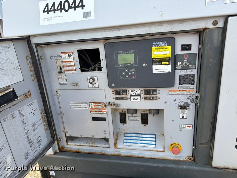 image for item FK0249 Wacker Neuson G25 20kw generator