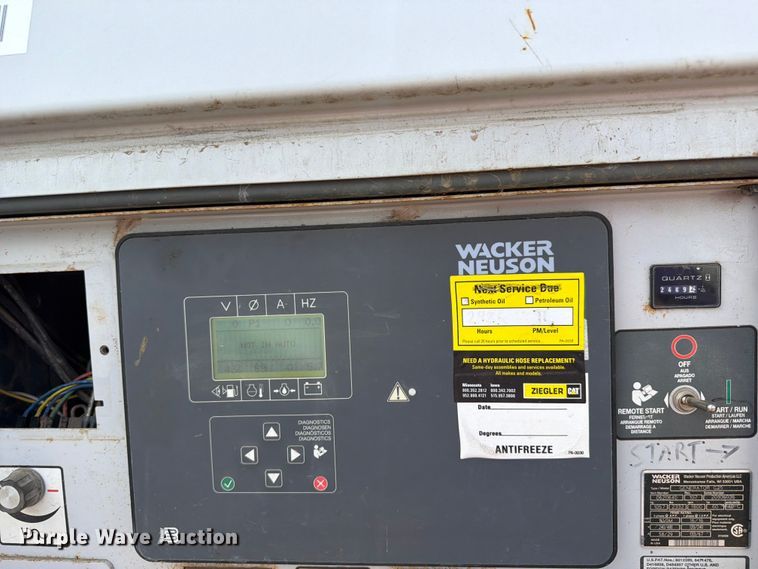 image for item FK0249 Wacker Neuson G25 20kw generator