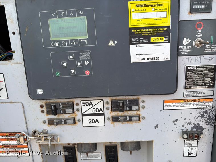 image for item FK0249 Wacker Neuson G25 20kw generator