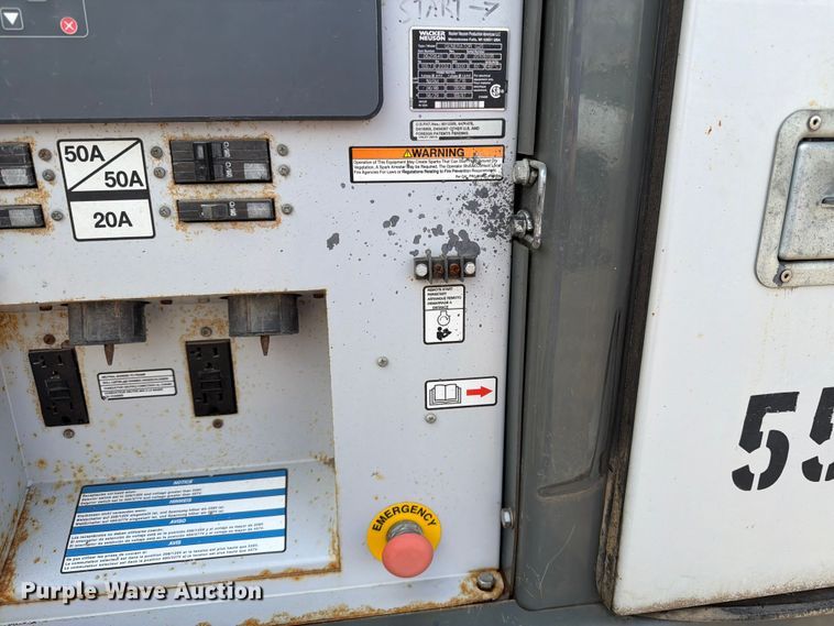 image for item FK0249 Wacker Neuson G25 20kw generator