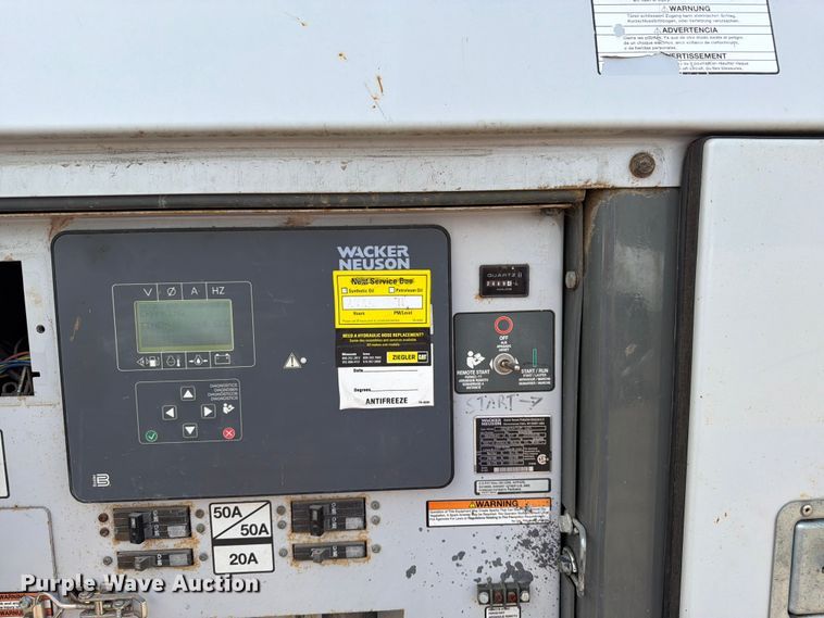 image for item FK0249 Wacker Neuson G25 20kw generator