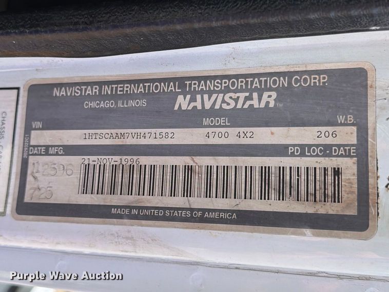 image for item FK0250 1997 International 4700 