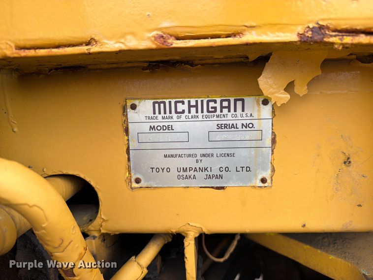 image for item FK0265 1975 Michigan 45BP wheel loader