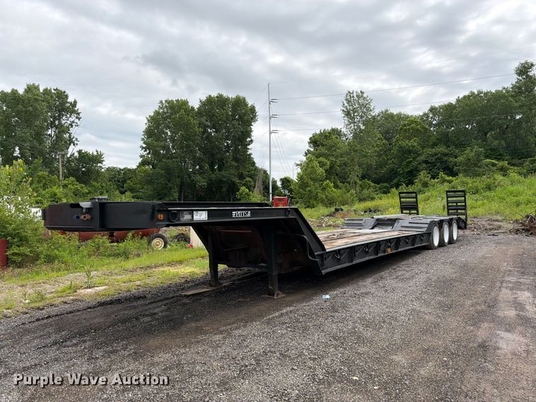 image for item FK3004 2003 Lowboy  by Pitts  double drop deck equipment trailer