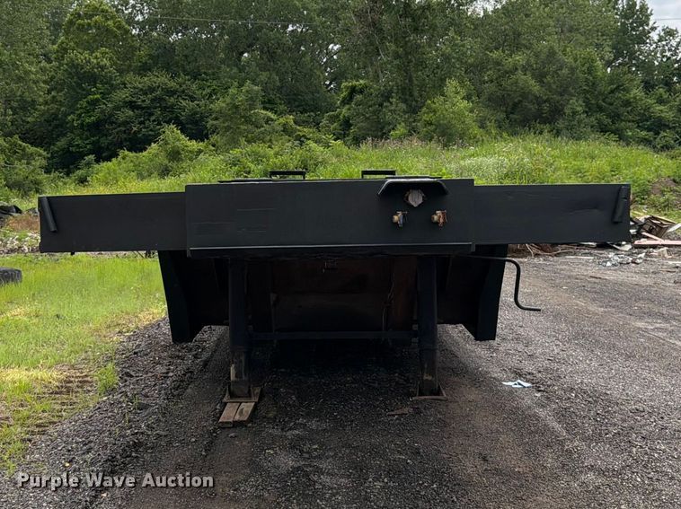 image for item FK3004 2003 Lowboy  by Pitts  double drop deck equipment trailer
