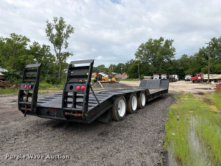 image for item FK3004 2003 Lowboy  by Pitts  double drop deck equipment trailer