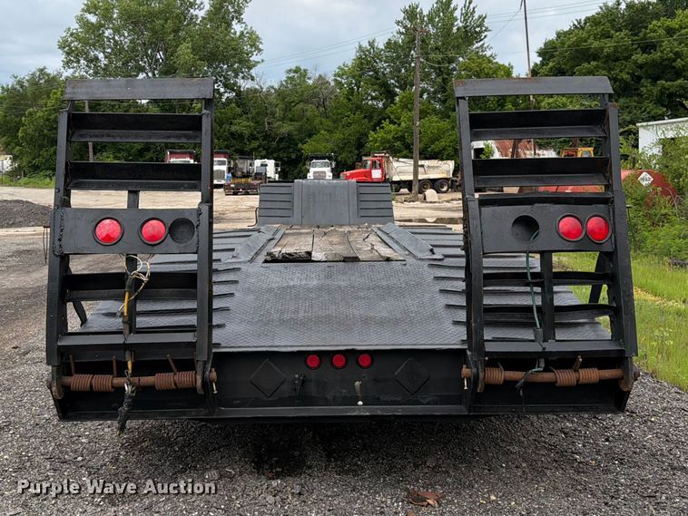 image for item FK3004 2003 Lowboy  by Pitts  double drop deck equipment trailer