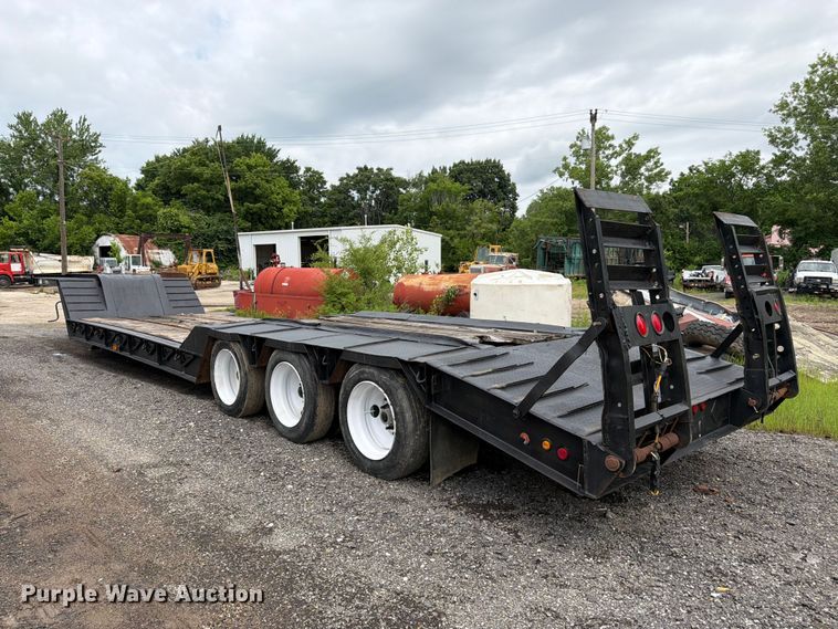 image for item FK3004 2003 Lowboy  by Pitts  double drop deck equipment trailer