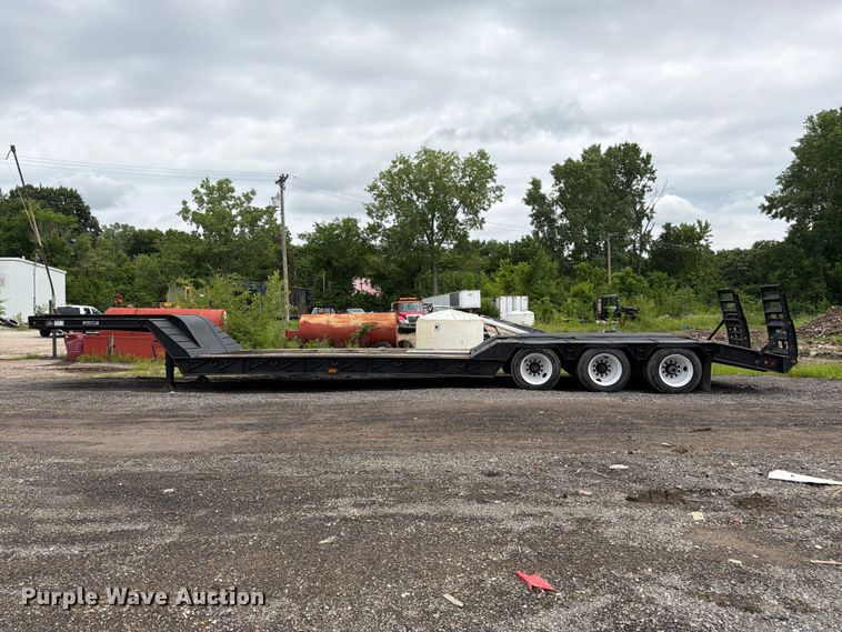 image for item FK3004 2003 Lowboy  by Pitts  double drop deck equipment trailer