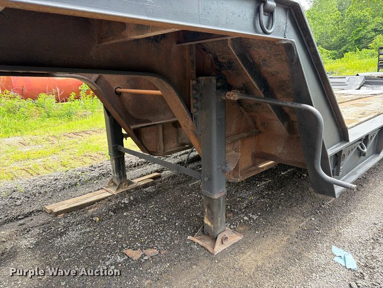 image for item FK3004 2003 Lowboy  by Pitts  double drop deck equipment trailer