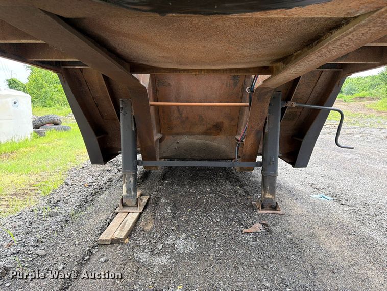 image for item FK3004 2003 Lowboy  by Pitts  double drop deck equipment trailer