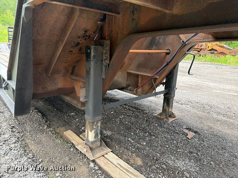 image for item FK3004 2003 Lowboy  by Pitts  double drop deck equipment trailer