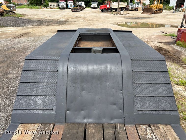 image for item FK3004 2003 Lowboy  by Pitts  double drop deck equipment trailer