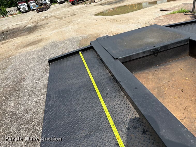 image for item FK3004 2003 Lowboy  by Pitts  double drop deck equipment trailer