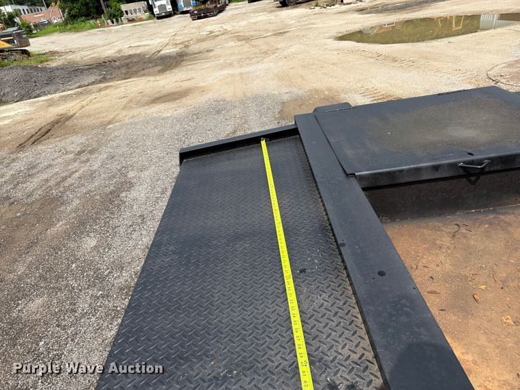 image for item FK3004 2003 Lowboy  by Pitts  double drop deck equipment trailer
