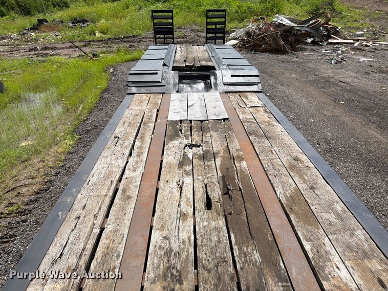image for item FK3004 2003 Lowboy  by Pitts  double drop deck equipment trailer