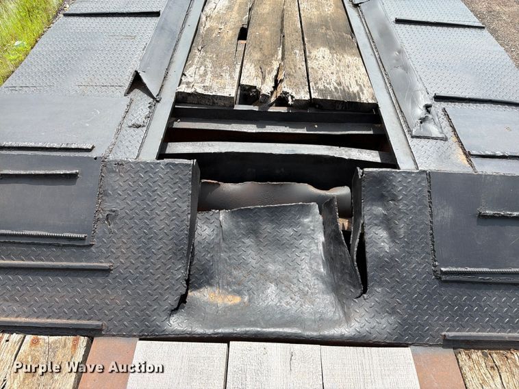 image for item FK3004 2003 Lowboy  by Pitts  double drop deck equipment trailer