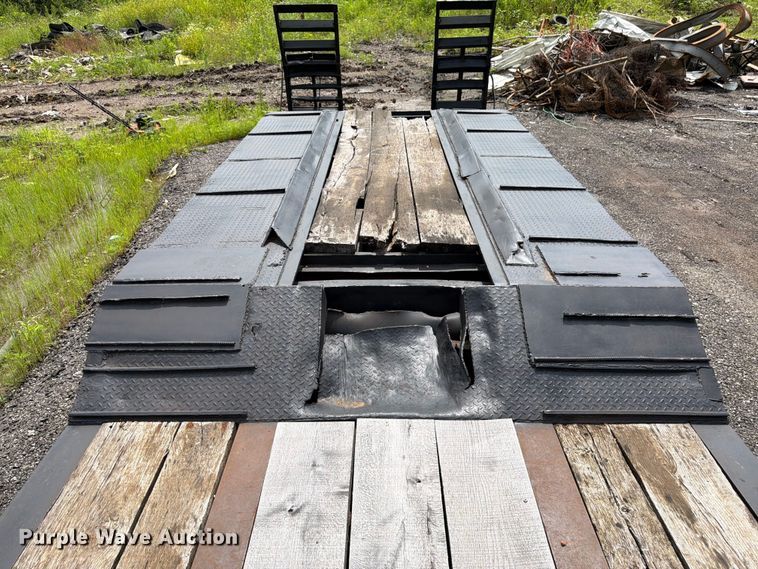 image for item FK3004 2003 Lowboy  by Pitts  double drop deck equipment trailer