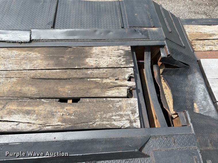 image for item FK3004 2003 Lowboy  by Pitts  double drop deck equipment trailer