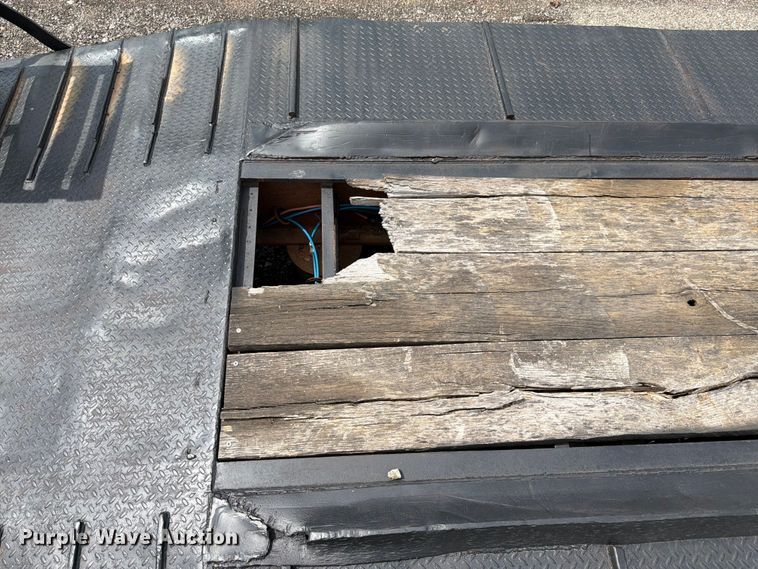 image for item FK3004 2003 Lowboy  by Pitts  double drop deck equipment trailer