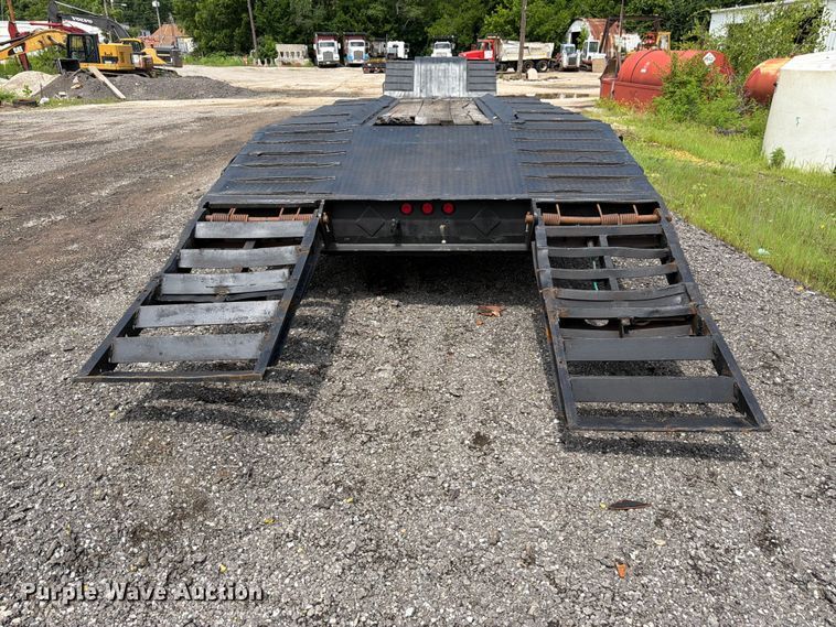 image for item FK3004 2003 Lowboy  by Pitts  double drop deck equipment trailer