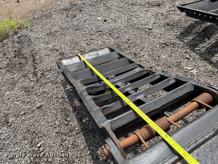 image for item FK3004 2003 Lowboy  by Pitts  double drop deck equipment trailer