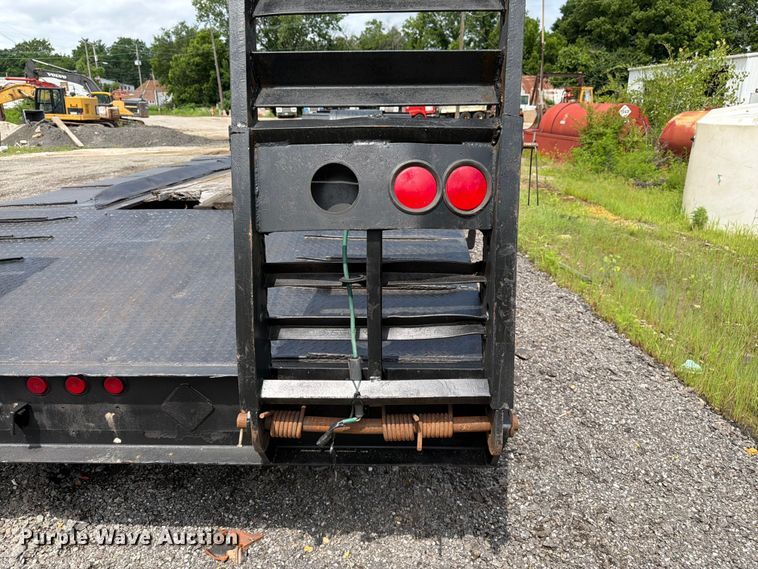 image for item FK3004 2003 Lowboy  by Pitts  double drop deck equipment trailer