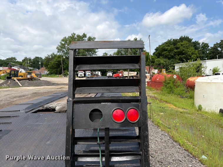 image for item FK3004 2003 Lowboy  by Pitts  double drop deck equipment trailer