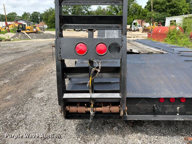 image for item FK3004 2003 Lowboy  by Pitts  double drop deck equipment trailer