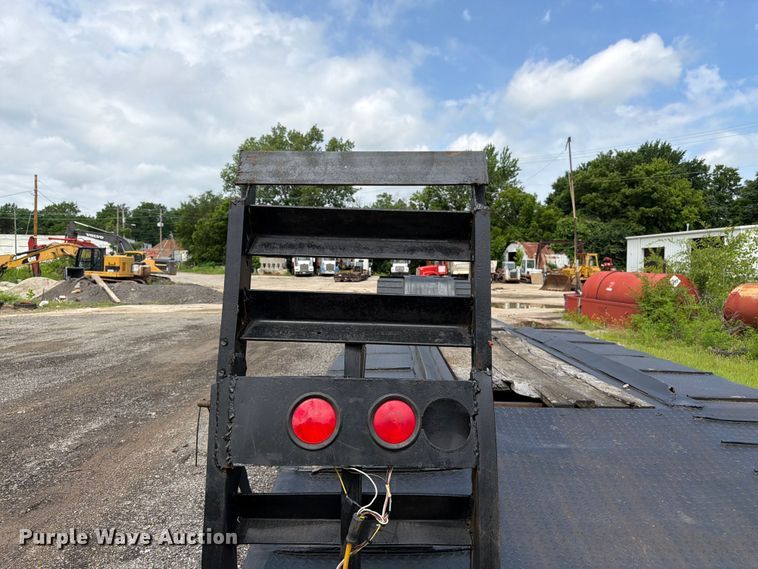 image for item FK3004 2003 Lowboy  by Pitts  double drop deck equipment trailer