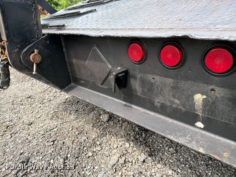 image for item FK3004 2003 Lowboy  by Pitts  double drop deck equipment trailer