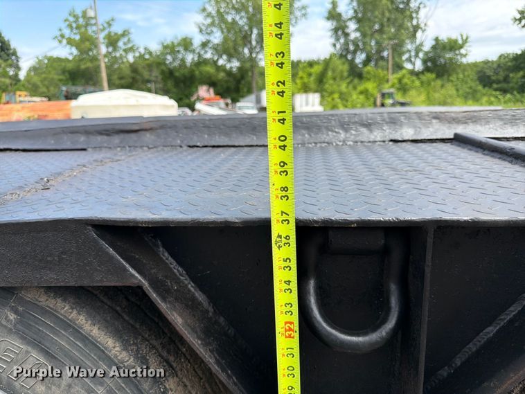 image for item FK3004 2003 Lowboy  by Pitts  double drop deck equipment trailer