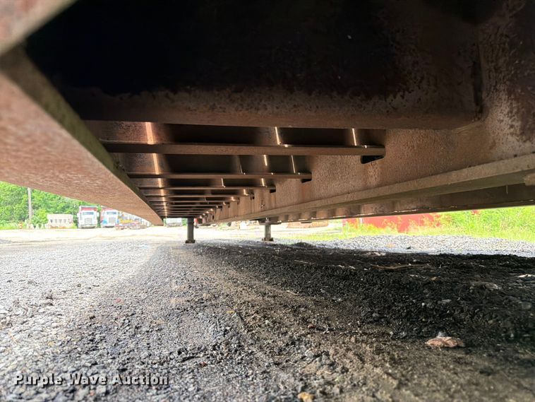 image for item FK3004 2003 Lowboy  by Pitts  double drop deck equipment trailer