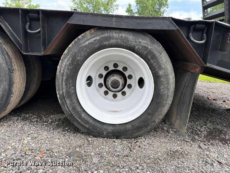image for item FK3004 2003 Lowboy  by Pitts  double drop deck equipment trailer