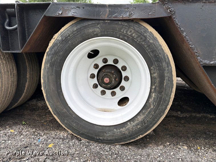 image for item FK3004 2003 Lowboy  by Pitts  double drop deck equipment trailer