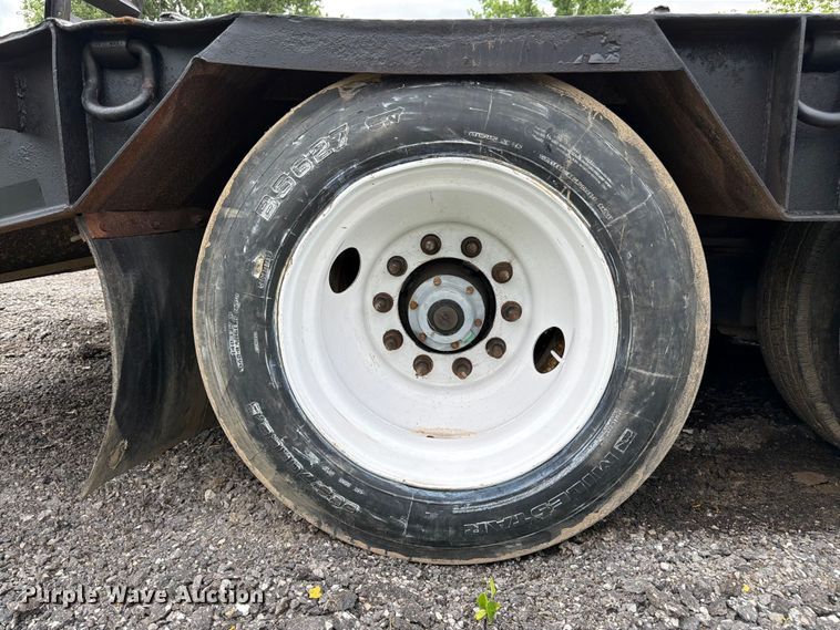 image for item FK3004 2003 Lowboy  by Pitts  double drop deck equipment trailer
