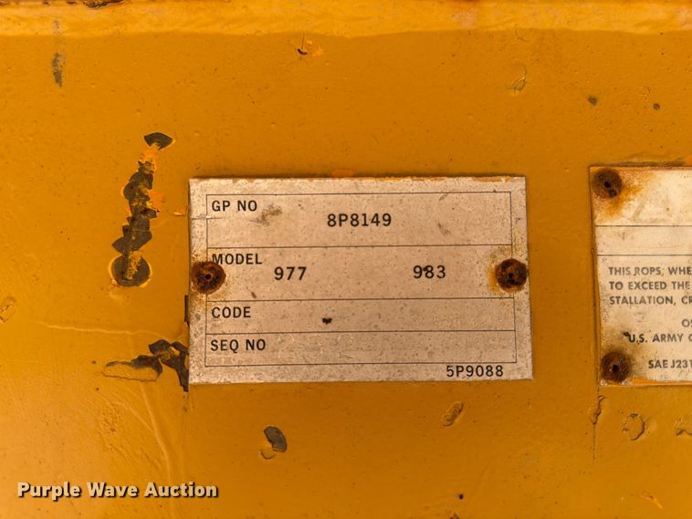 image for item FK3005 Caterpillar 977L track loader